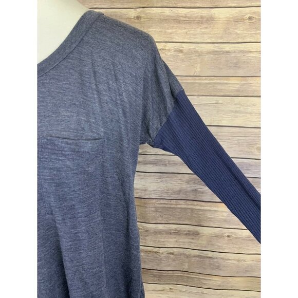 Splendid Medium Hi Lo Blouse Tie Back Detail - Picture 3 of 8